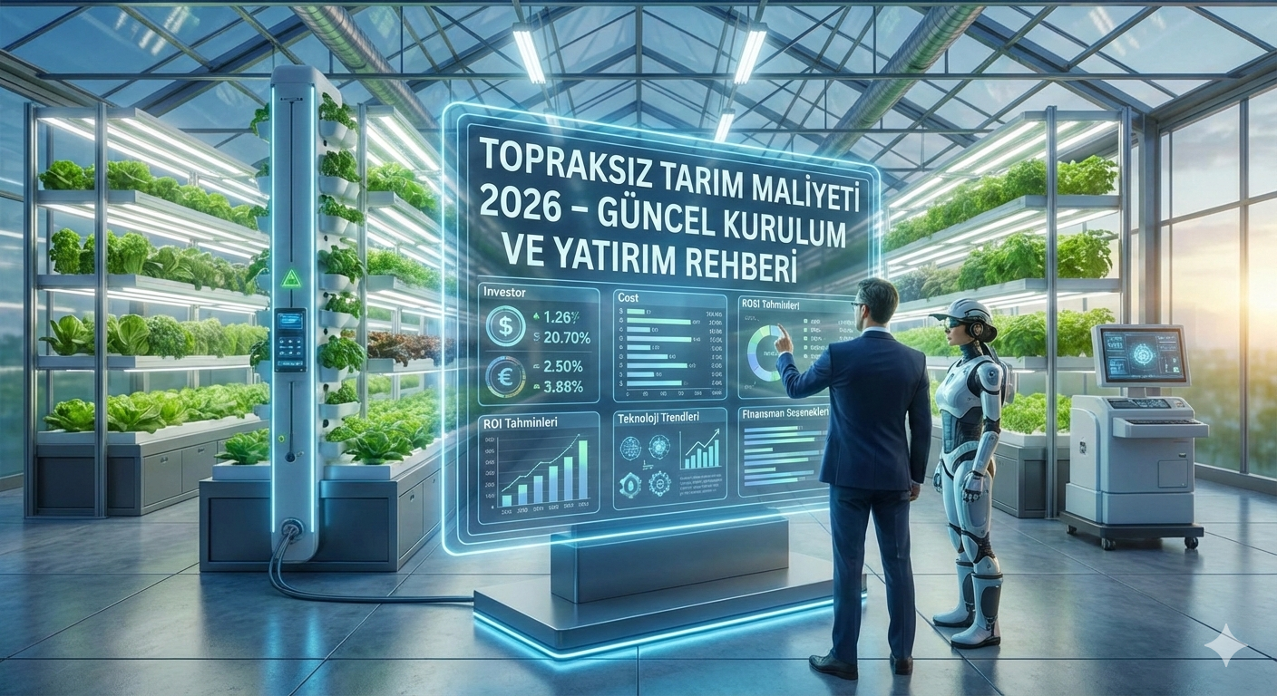 Topraksız Tarım Maliyeti 2026 – Güncel Kurulum ve Yatırım Rehberi