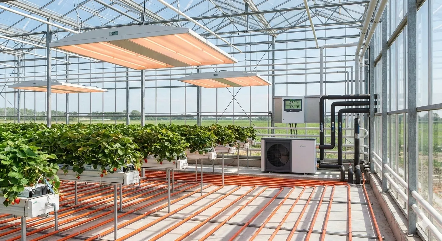 Çilek Serası İçin En Uygun Isıtma Sistemleri